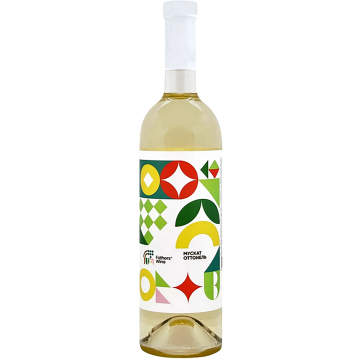 Вино Father’s wine VB Мускат Оттонель / Мускат Оттонель, біле сухе, 0.75 л