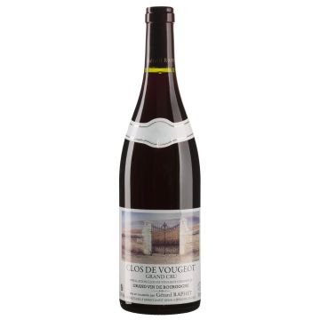 Вино Gerard Raphet Clos Vougeot / Кло Вужо 2020, червоне сухе, 0.75 л