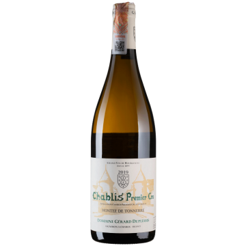 Вино Gerard Duplessis Chablis 1er Cru Montee de Tonnerre / Шаблі Прем'єр Крю Мунті де Тонер 2020, біле сухе, 0.75 л