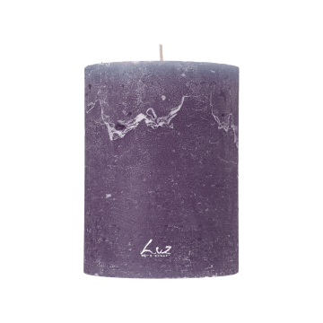 Свічка пурпурна 520-71 10x13см Luz Your Senses, Rasteli