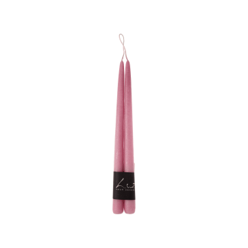 Набір свічок столових фіолетових Оксамит "Velvet" 2,2x30см (2шт в пак) Luz Your Senses, Rasteli