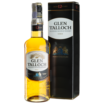 Віскі Glen Talloch 12yo, gift box, 0.7 л