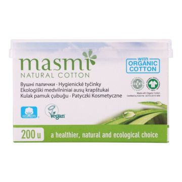 Палички вушні 200шт, Masmi