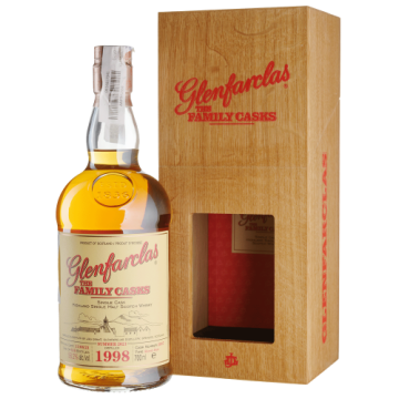 Віскі Glenfarclas The Family Cask S22 #3723, wooden box 1998, 0.7 л
