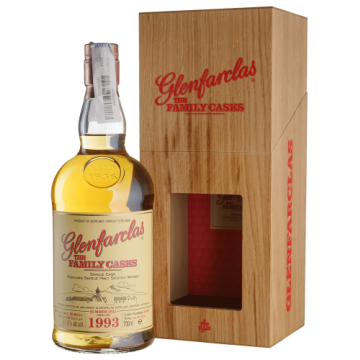 Віскі Glenfarclas The Family Cask, wooden box 1993, 0.7 л