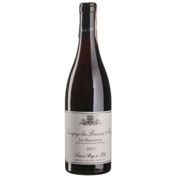 Вино Simon Bize et Fils Savigny les Beaune 1er cru les Marconnets / Савіньї Лє Бон Прем'єр крю ле Макронет 2018, червоне сухе, 0.75 л