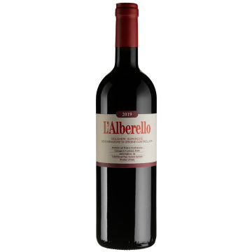 Вино Grattamacco L'Alberello / Л'Алберелло 2019, червоне сухе, 0.75 л