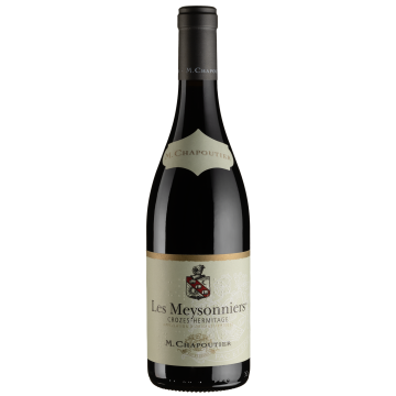 Вино Chapoutier Crozes Hermitage Les Meysonniers Rouge / Крозе Ермітаж Лє Мейсон'є Руж, червоне сухе, 0.75 л