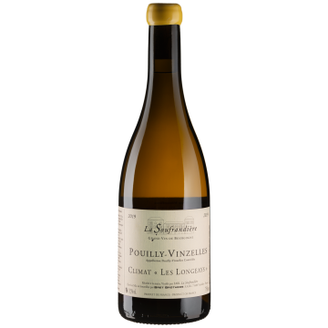 Вино La Soufrandiere Pouilly-Vinzelles Climat Les Longeays / Пульї-Ванзель Кліма Ле Лонже 2019, біле сухе, 0.75 л