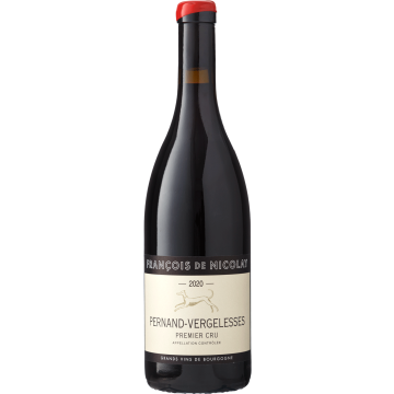 Вино Francois de Nicolay Pernand Vergelesses 1er Cru / Пернан Вержелєc Прем'єр Крю 2020, червоне сухе, 0.75 л