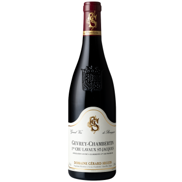 Вино Gerard Seguin Gevrey-Chambertin 1er Cru Lavaux-St.-Jacques / Жевре-Шамбертен Прем'єр Крю Лаво-Сен-Жак 2019, червоне сухе, 0.75 л