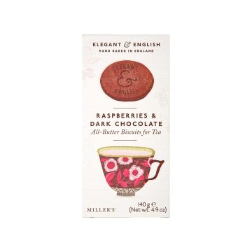 Печиво Шоколад-Малина 140г, Elegant & English