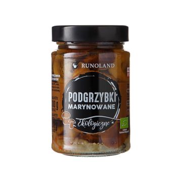Гриби польські мариновані органічні 300г, Runoland