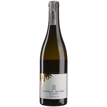 Вино Chateau de Beru Chablis Montserre / Шаблі Монсер 2020, біле сухе, 0.75 л