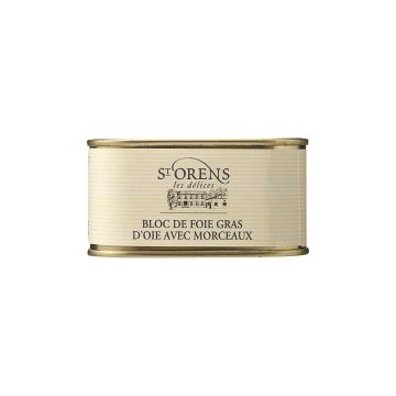Фуа-гра гусяча шматочками 130г, Les Delices De Saint Orens