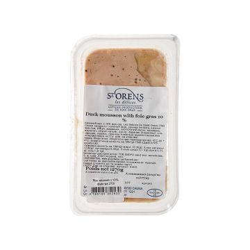 Мус качиний з 10% фуа-гра 270г, Les Delices De Saint Orens