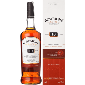 Віскі Bowmore 10yo, 1 л