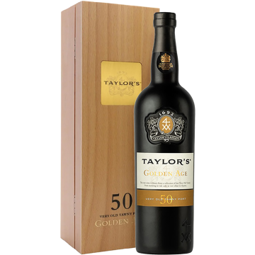 Портвейн Taylor's Taylor's Golden Age 50yo Tawny, wooden box / Тейлорс Голден Ейдж 50yo Тоні, дерев'яна коробка, 0.75 л