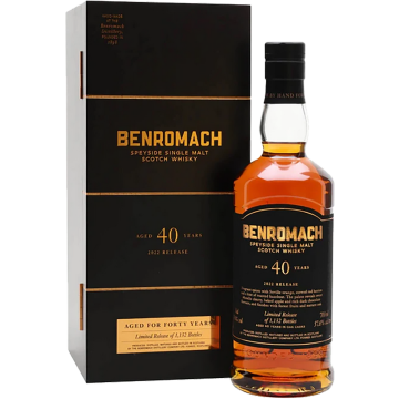Віскі Benromach 40yo, 0.7 л
