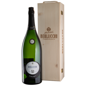 Ігристе Guido Berlucchi 61 Franciacorta Extra Brut Spumante / 61 Франчакорта Екстра Брют Спуманте, біле, 3 л