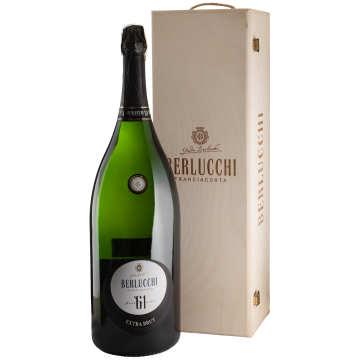 Ігристе Guido Berlucchi 61 Franciacorta Extra Brut Spumante / 61 Франчакорта Екстра Брют Спуманте, біле, 6 л