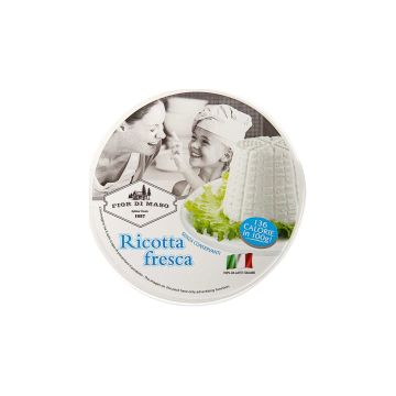 Сир м'який з коров'ячого молока Рикота 250г, Fior di Maso