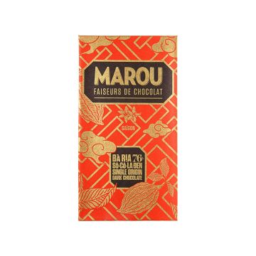 Шоколад чорний 76% Ба Ріа-Вунг Тао 80г, Marou
