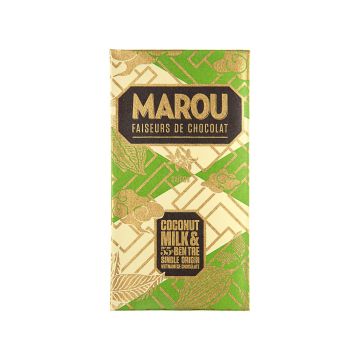 Шоколад чорний 55% з кокосом Бенче 80г, Marou