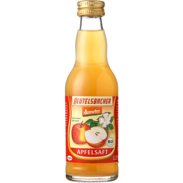Сік яблучний органічний, Beutelsbacher 200мл