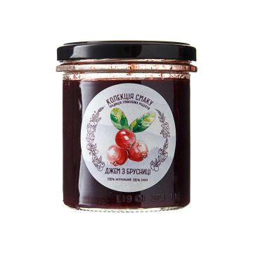Джем з брусниці 330г, Колекція Смаку