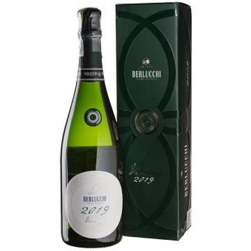 Ігристе Guido Berlucchi Franciacorta, gift box / Франчакорта, подарункова коробка 2019, біле, 0.75 л