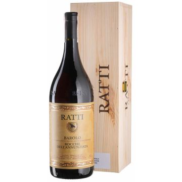 Вино Renato Ratti Barolo Rocche dell'Annunziata / Бароло Рокке дель Аннунціата 2019, червоне сухе, 1.5 л
