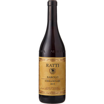 Вино Renato Ratti Barolo DOCG Serradenari / Бароло DOCG Серраденарі 2019, червоне сухе, 0.75 л