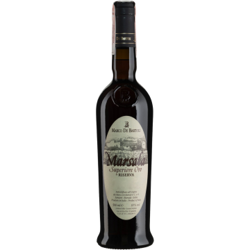 Вино кріплене Marco De Bartoli Marsala Superiore Oro Riserva / Марсала Суперіоре Оро Різверва 2009, біле напівсухе, 0.5 л