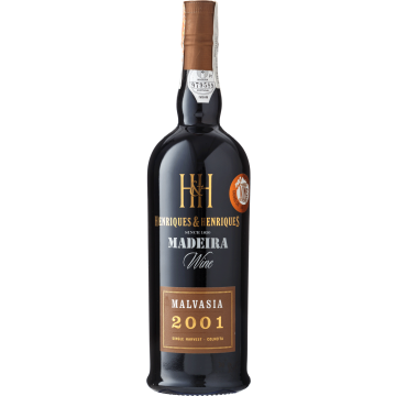 Мадера Henriques & Henriques Malvasia / Мальвазія 2001, біле солодке, 0.75 л