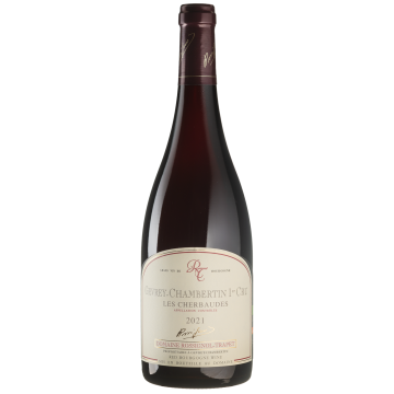 Вино Domaine Rossignol Trapet Gevrey-Chambertin 1er Cru les Cherbaudes / Жевре Шамбертен Прем'єр Крю Лє Шербод 2021, червоне сухе, 0.75 л