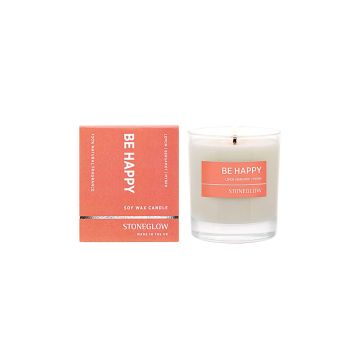 Свічка ароматизована Будь щасливий (тумблер) Wellbeing, Stoneglow