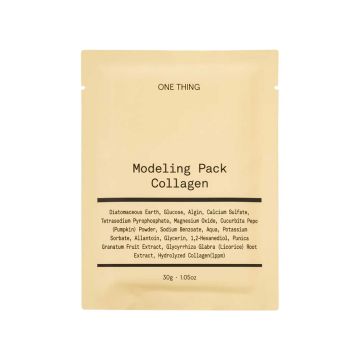 Маска для обличчя моделююча з колагеном 30г, One Thing
