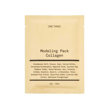 Маска для обличчя моделююча з колагеном 30г, One Thing