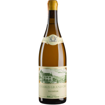 Вино Billaud-Simon Chablis Grand Cru Vaudesir / Шаблі Гран Крю Водезір 2021, біле сухе, 0.75 л