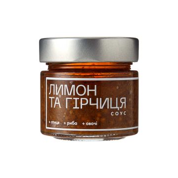 Соус Лимон та гірчиця 100г
