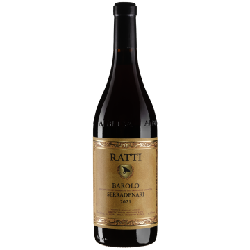 Вино Renato Ratti Barolo DOCG Serradenari / Бароло DOCG Серраденарі 2021, червоне сухе, 0.75 л