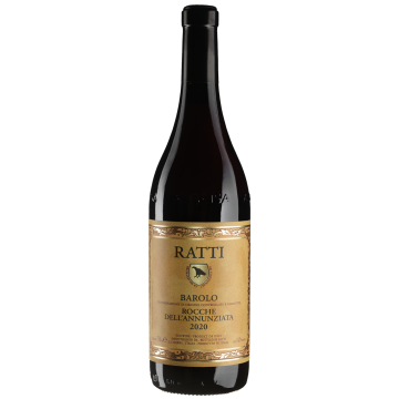 Вино Renato Ratti Barolo Rocche dell'Annunziata / Бароло Рокке дель Аннунціата 2020, червоне сухе, 0.75 л