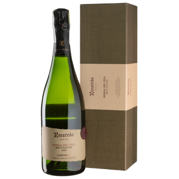 Ігристе Recaredo Serral del Vell Brut Nature, gift box / Серрал дель Велл Брют Натюр, подарункова коробка 2018, біле, 0.75 л