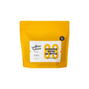 Кава свіжообсмажена під еспресо Бразилія Каіча да Фрута 250г, Yellow Place