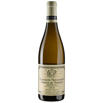 Вино Louis Jadot Chassagne Montrachet 1er Cru Abbaye de Morgeot / Шасань Монраше Прем'єр Крю Абей де Моржо 2021, біле сухе, 0.75 л