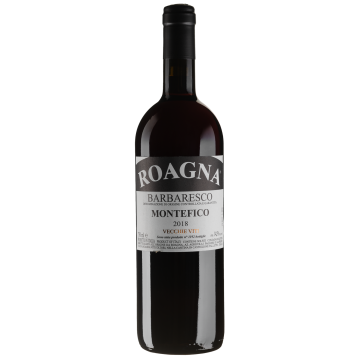 Вино Roagna Barbaresco Montefico Vecchie Viti / Барбареско Монтефіко Веккьє Віті 2018, червоне сухе, 0.75 л