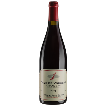 Вино Jean Grivot Clos de Vougeot / Кло де Вужо 2021, червоне сухе, 0.75 л