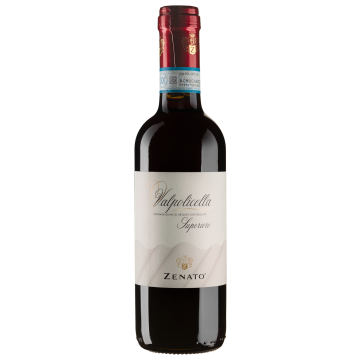 Вино Zenato Valpolicella Superiore / Вальполічелла Суперіоре, червоне сухе, 0.375 л