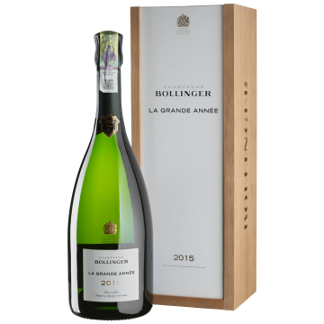 Шампанське Champagne Bollinger La Grande Annee, gift box / Ля Гранд Анне, подарункова коробка 2015, біле, 0.75 л